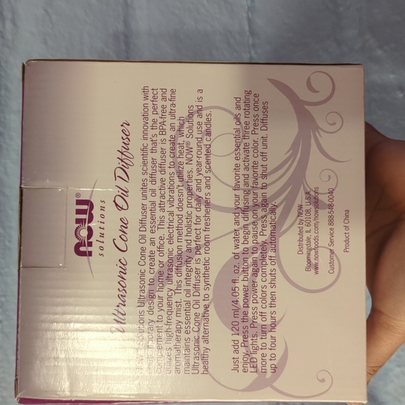 Now Solutions Ultrasonic Cone Oil Diffuser - Picture 3 of 5